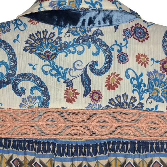 Vincente Button Front Tunic Small - Picture 5 of 12